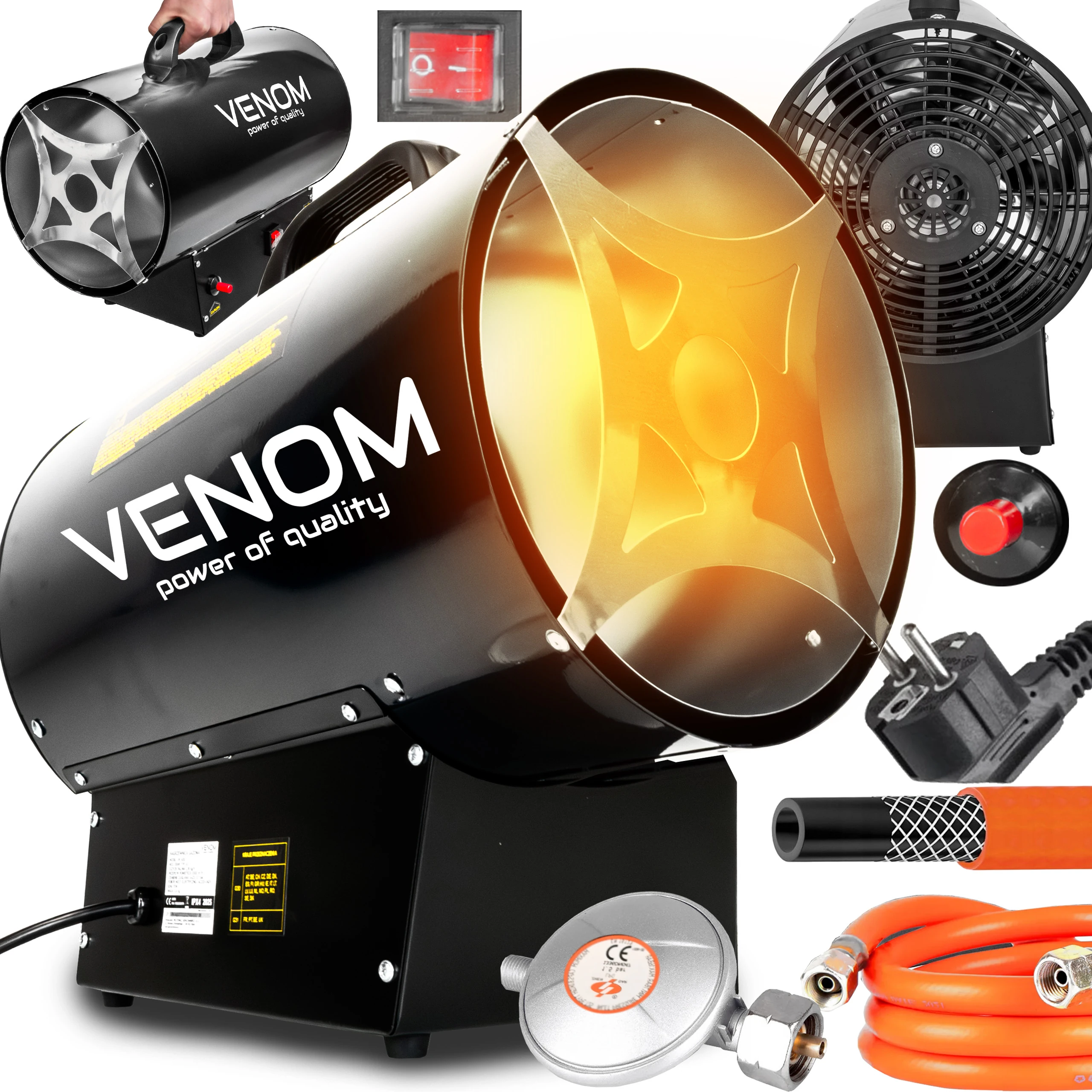 Nagrzewnica gazowa VENOM VN 1401