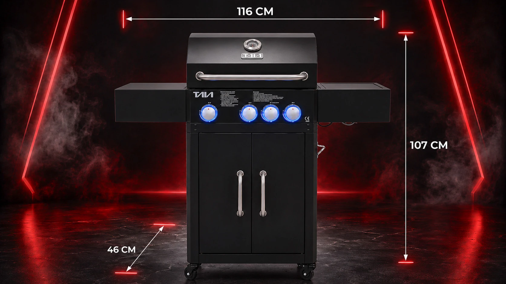 Dane techniczne TAIA SC 4 Pro BBQ