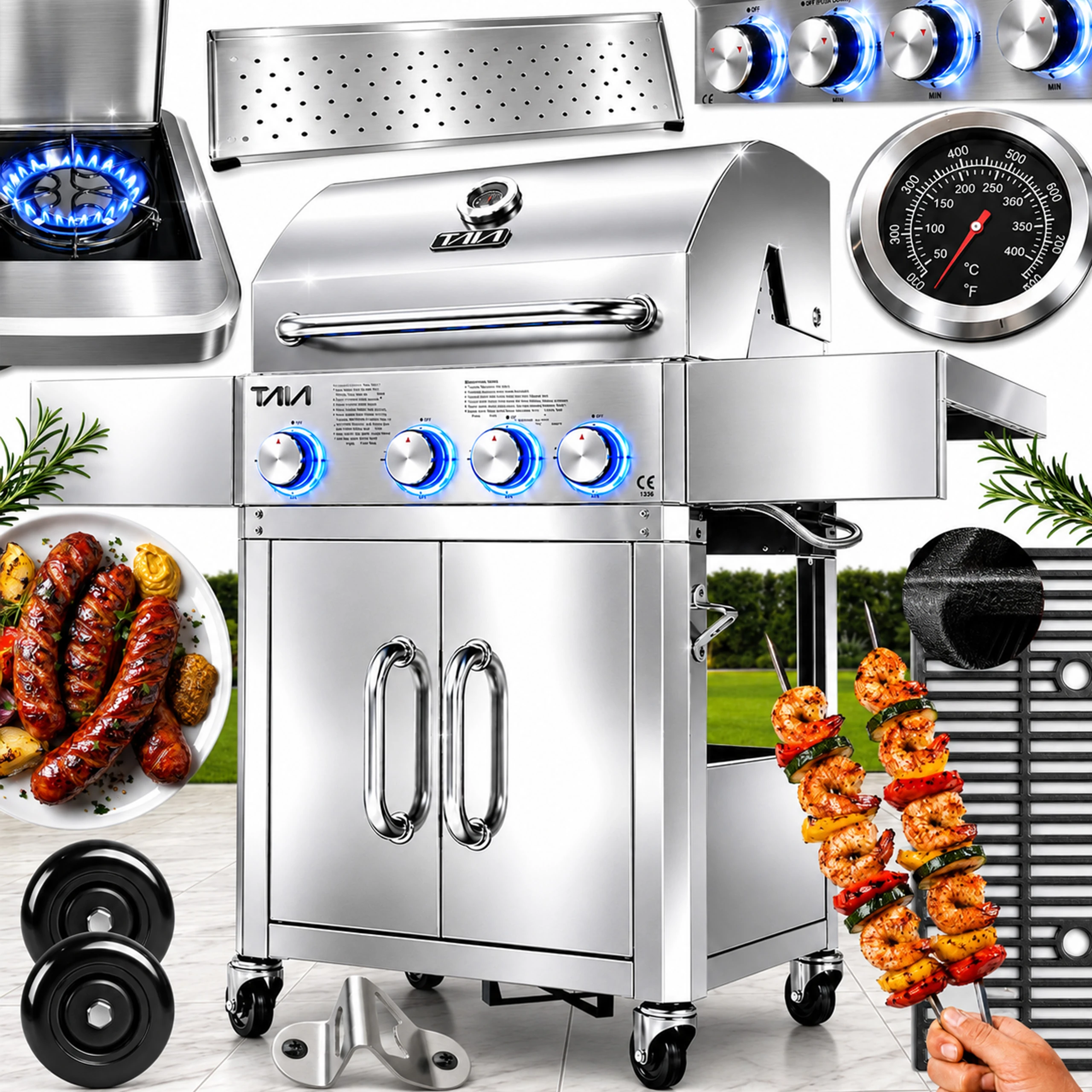 Grill gazowy TAIA SC 4 Pro BBQ