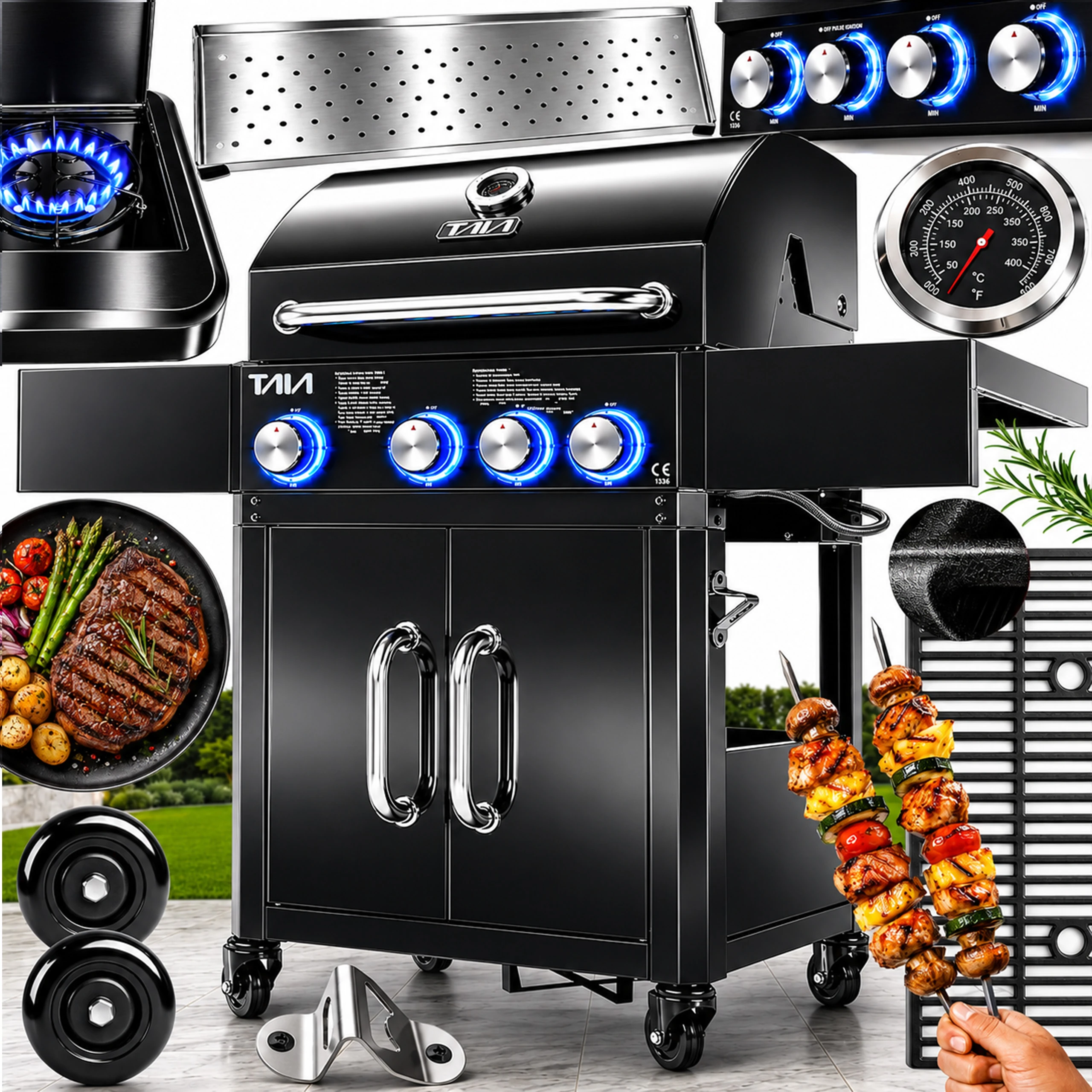 Grill gazowy TAIA SC 4 Pro BBQ