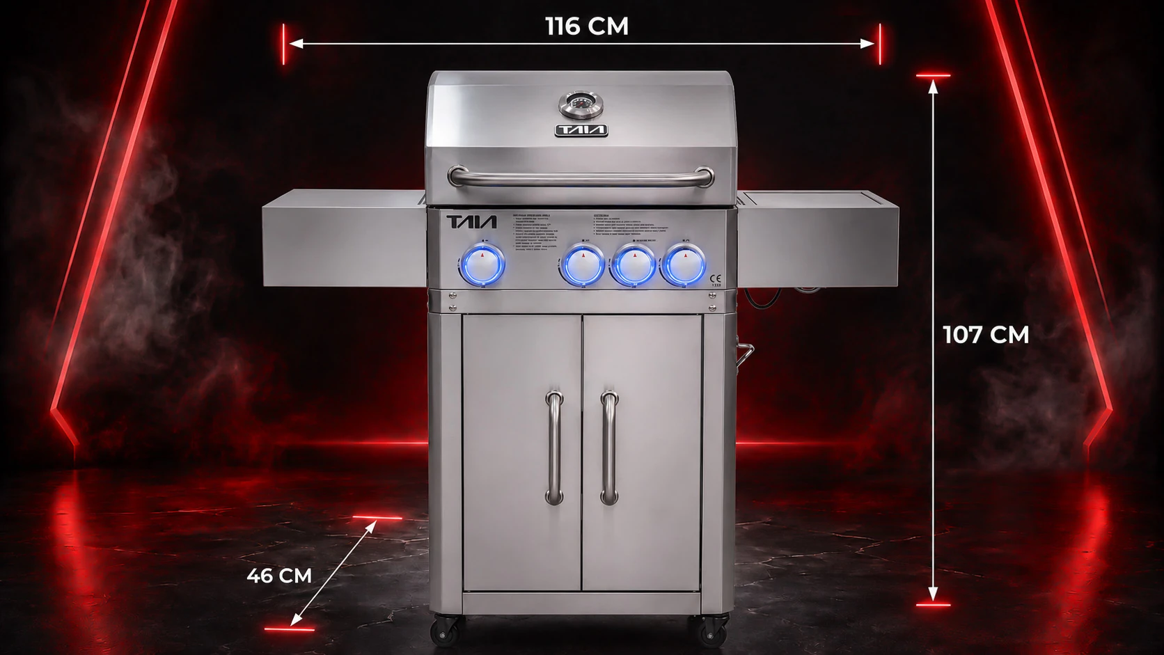 Dane techniczne TAIA SC 4 Pro BBQ