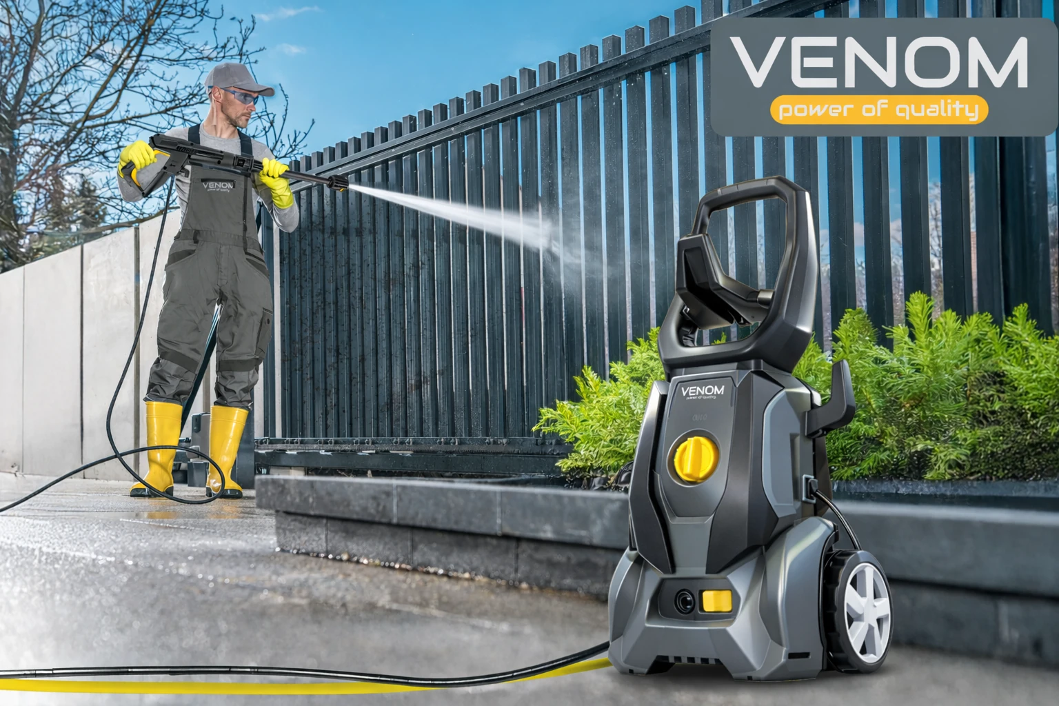 Mycie bramy VENOM VN 309-1600