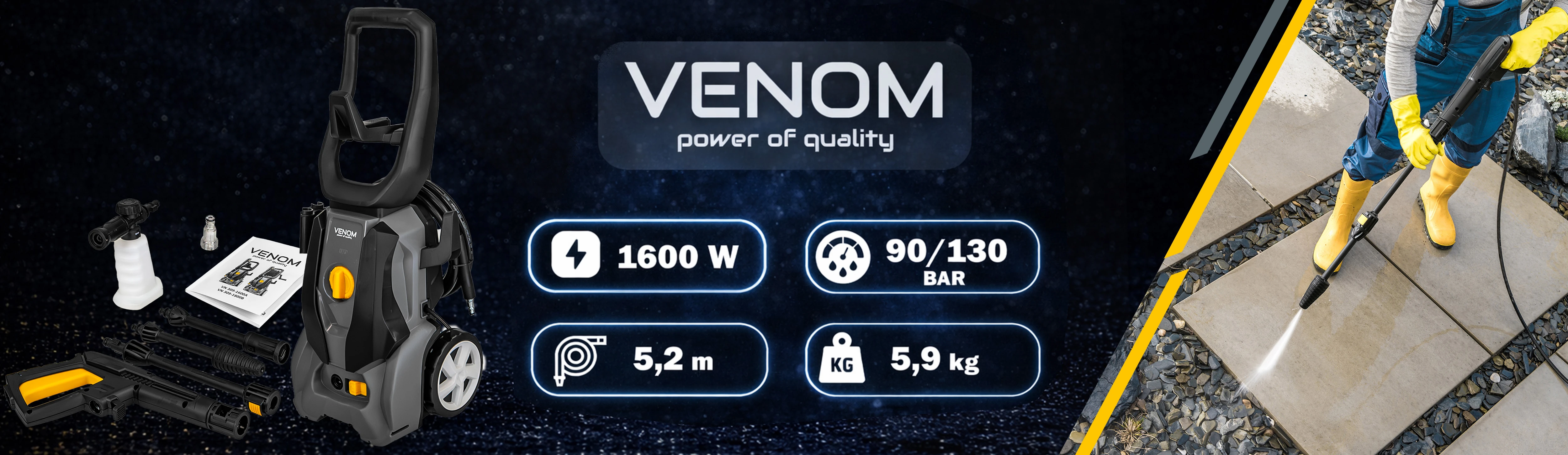 VENOM Pro 309-1600 myjka wysokociśnieniowa