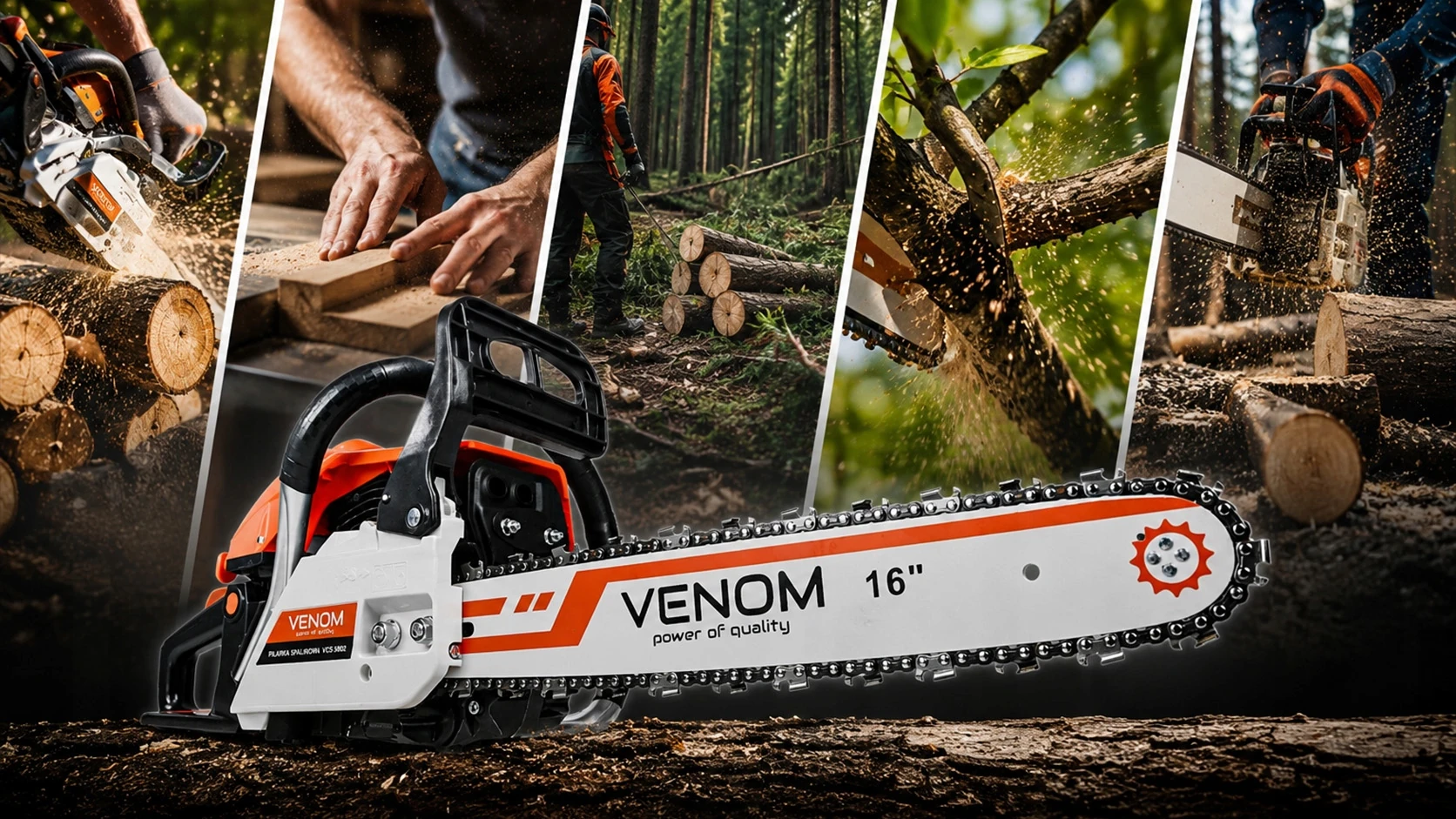 Pilarka spalinowa VENOM VCS5802